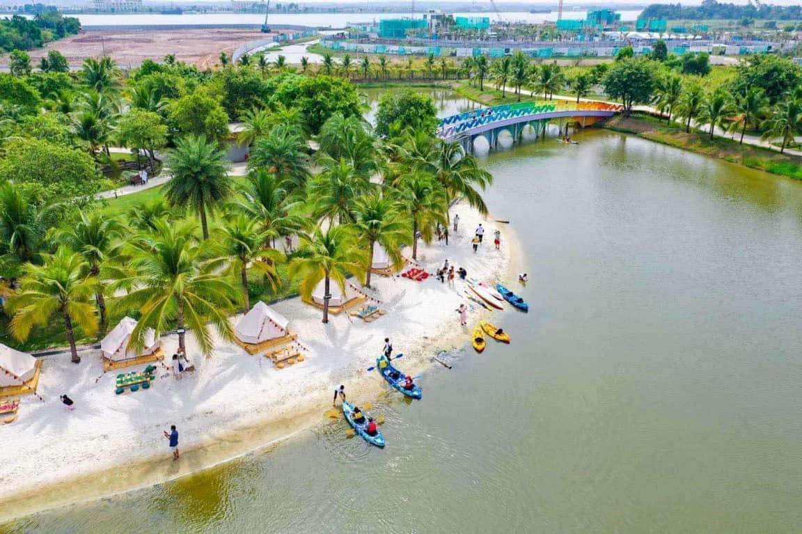 Khám phá khu cắm trại biển Vietgangz Beach Club Saigon giữa lòng Thủ Đức